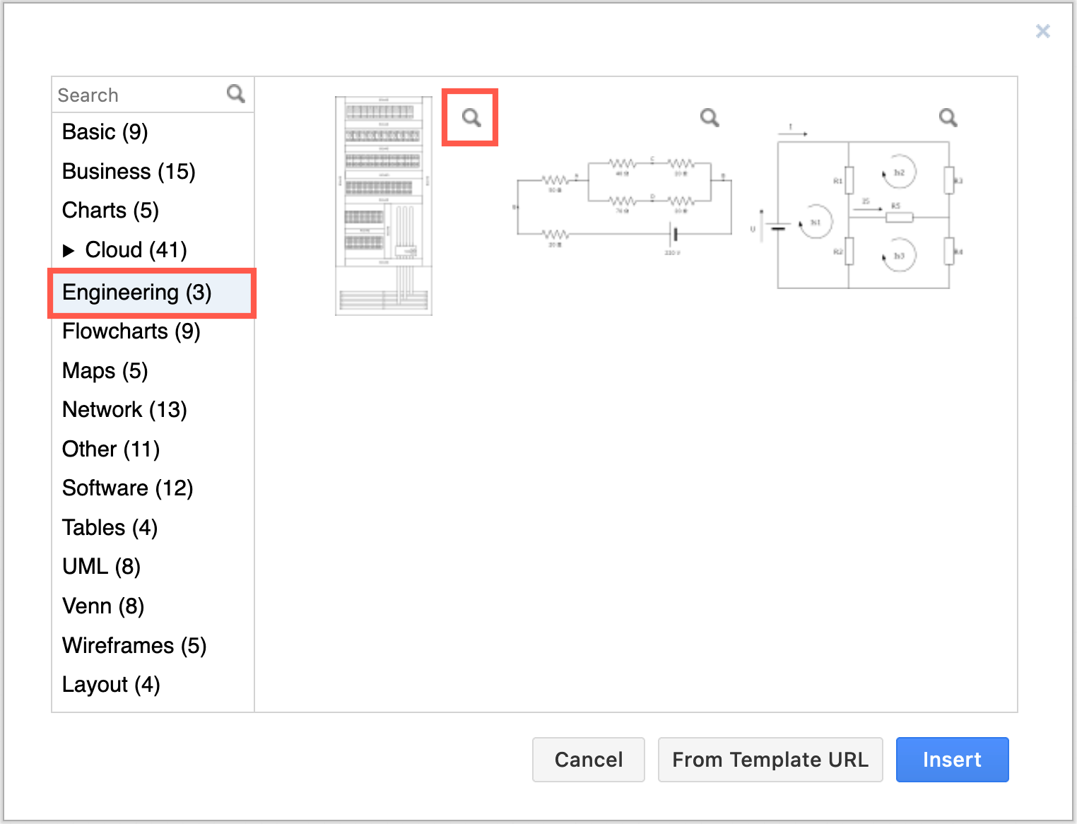 在 diagrams.net 中的 Arista 机架图模板